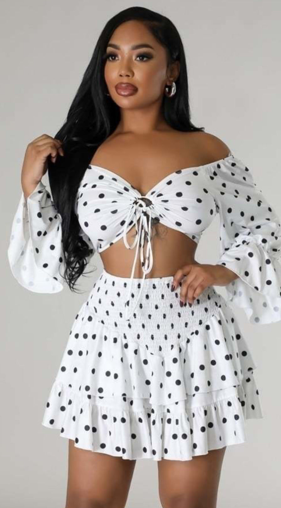 Georgia Peach Skirt Set