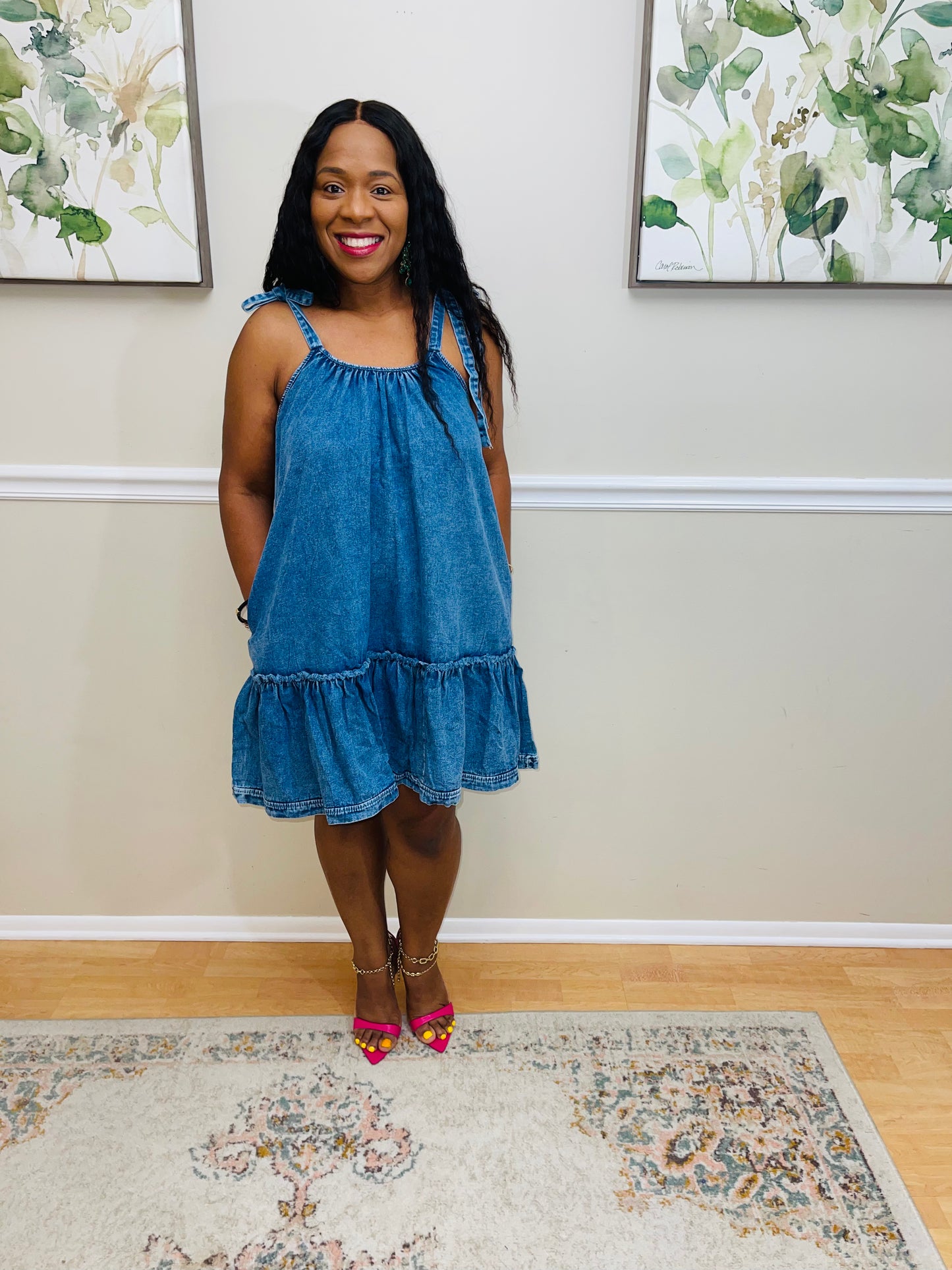 Dania Denim Mini Dress