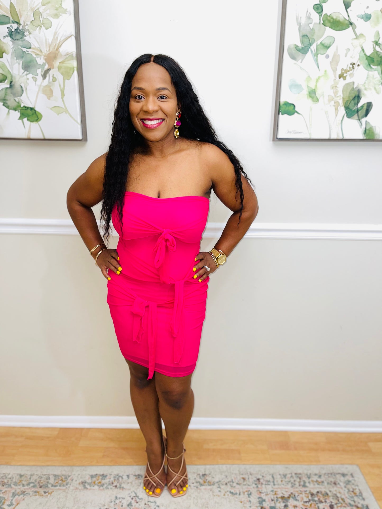 Slip On Tube Dress