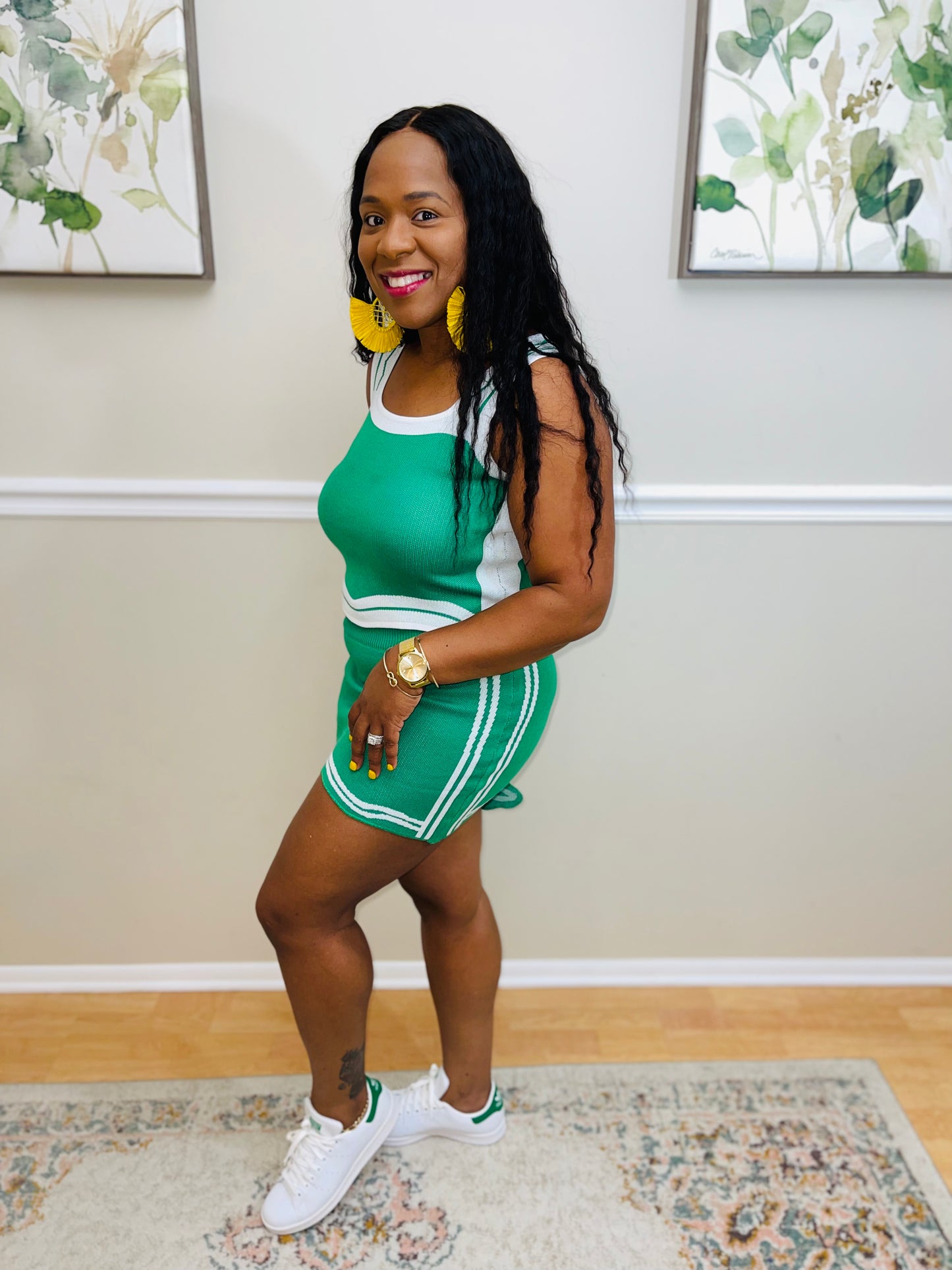 Green EveryDay Skirt Set
