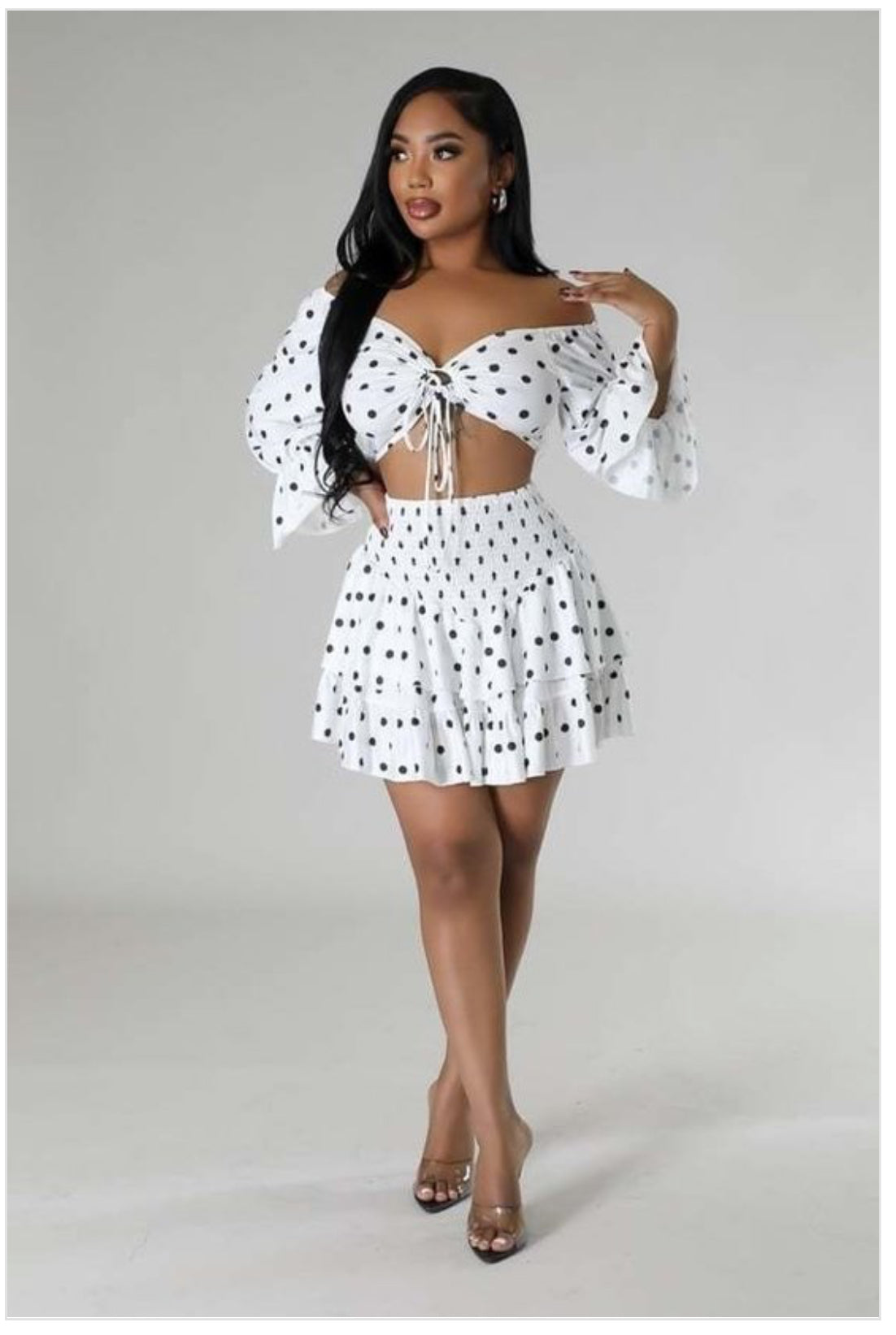 Georgia Peach Skirt Set