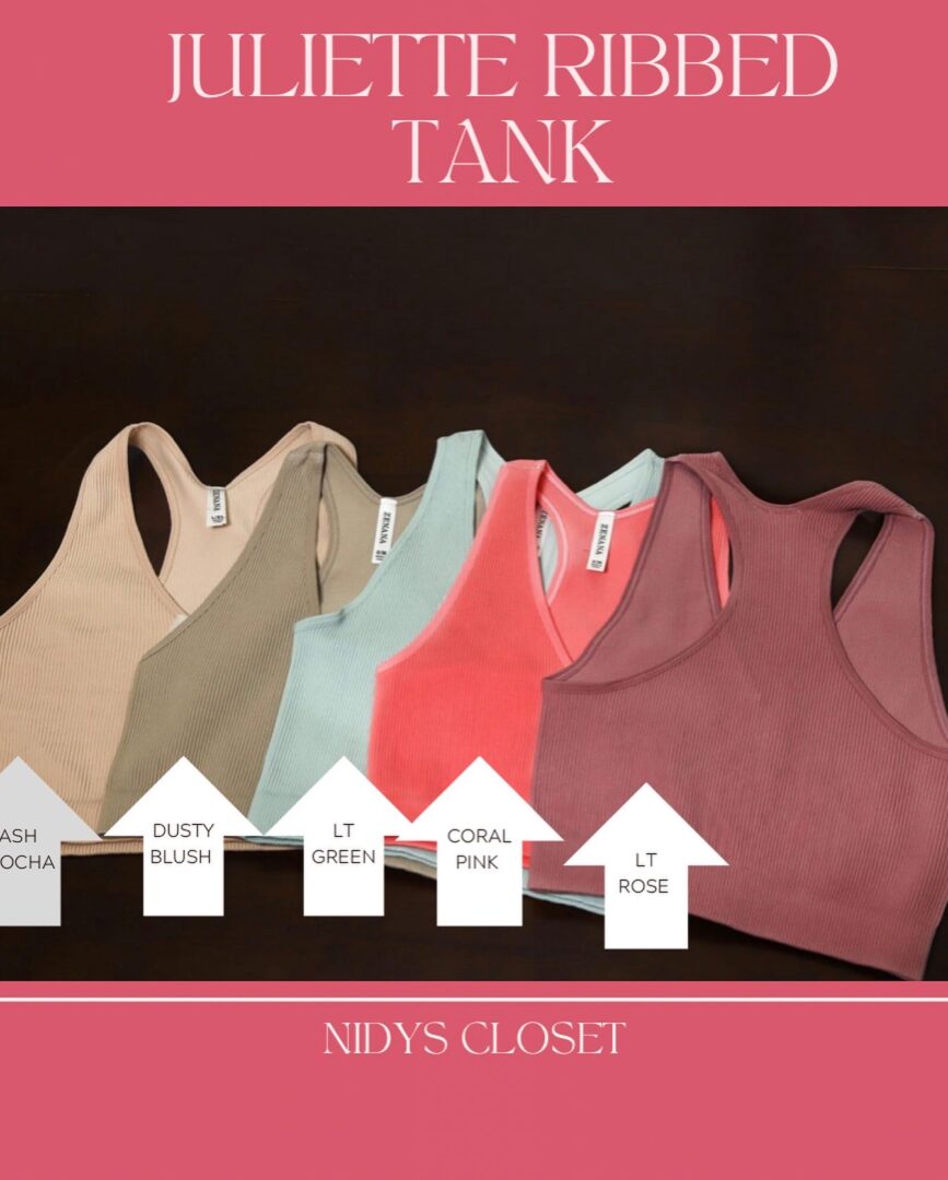 Juliette Ribbed Cropped Tank