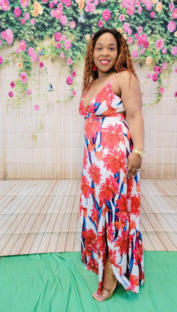 Neyan Maxi Floral Dress