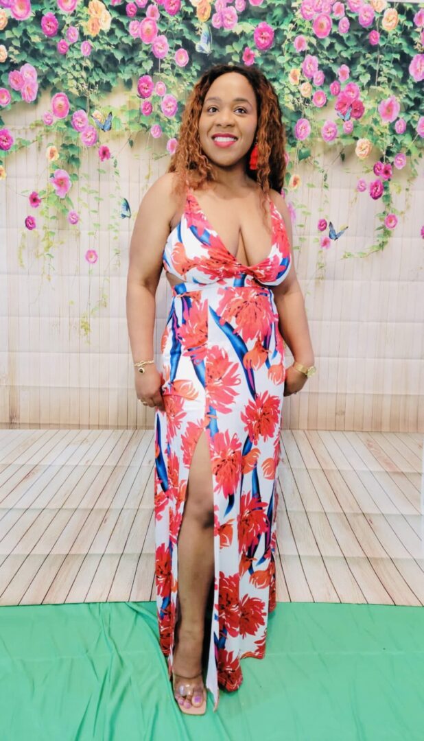 Neyan Maxi Floral Dress
