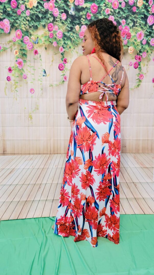 Neyan Maxi Floral Dress