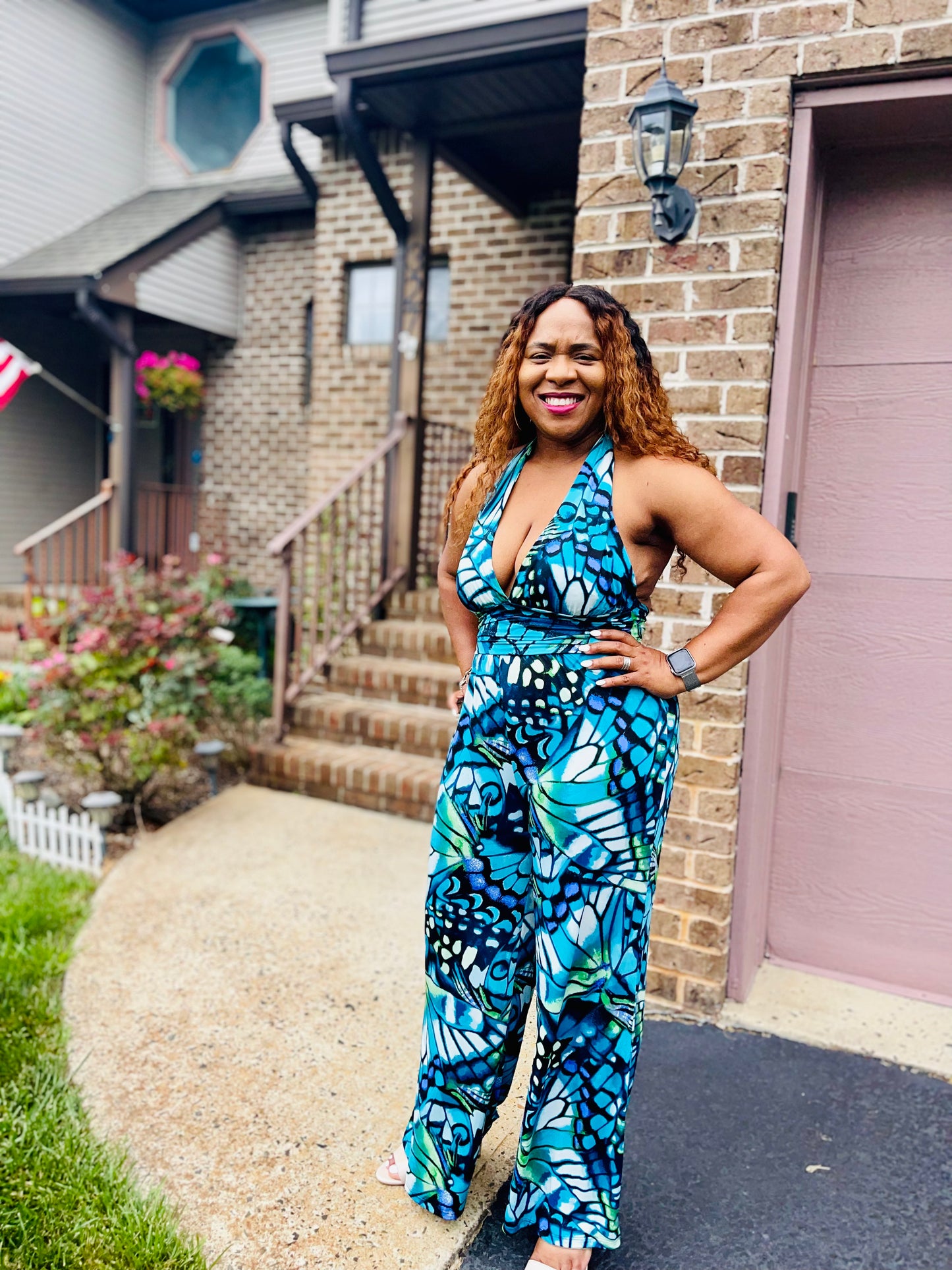 Kamila Printed Jumpsuit