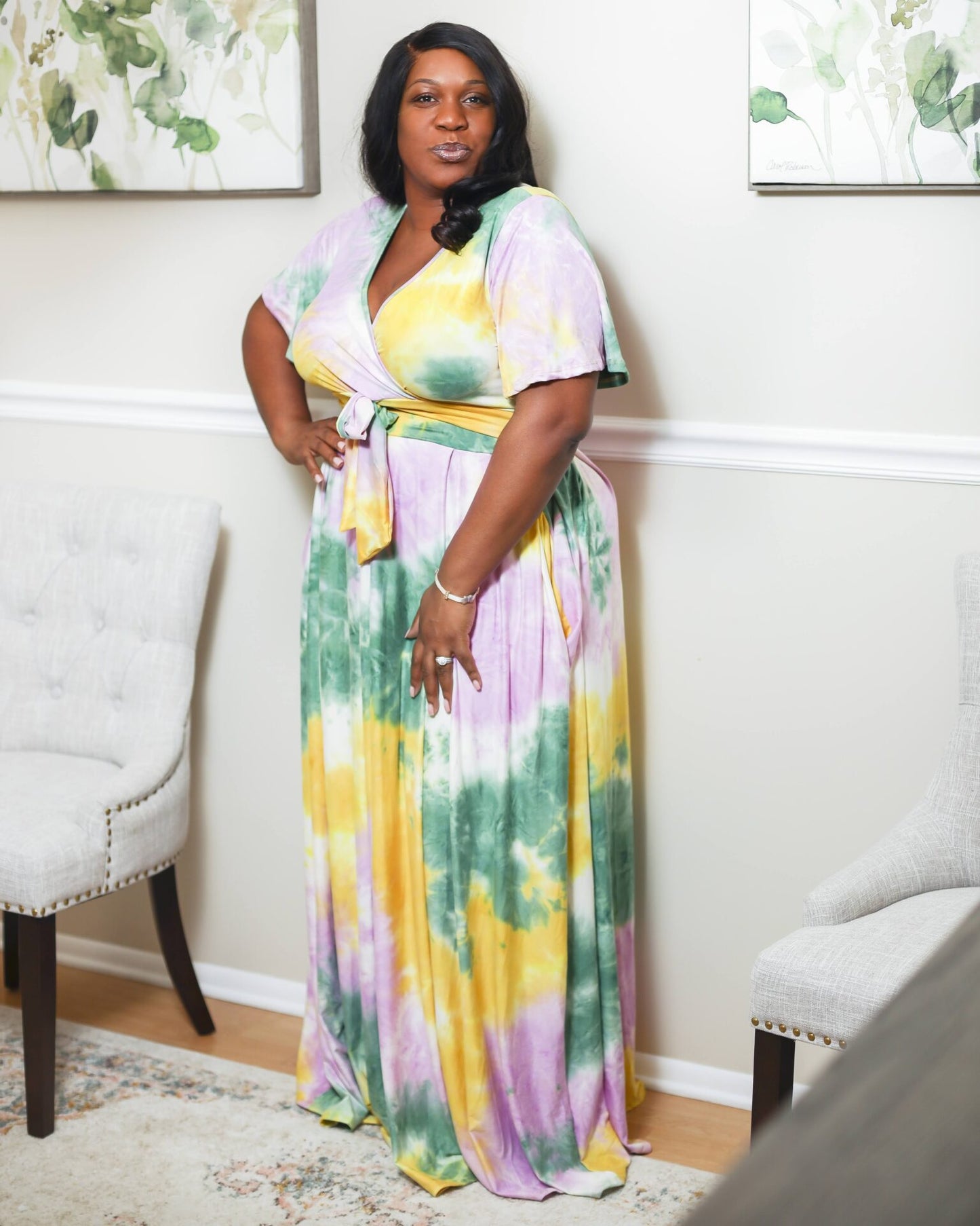 Dione Goddess Tye Dye Skirt Set