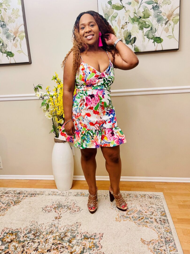 Florence Tropic Floral Dress