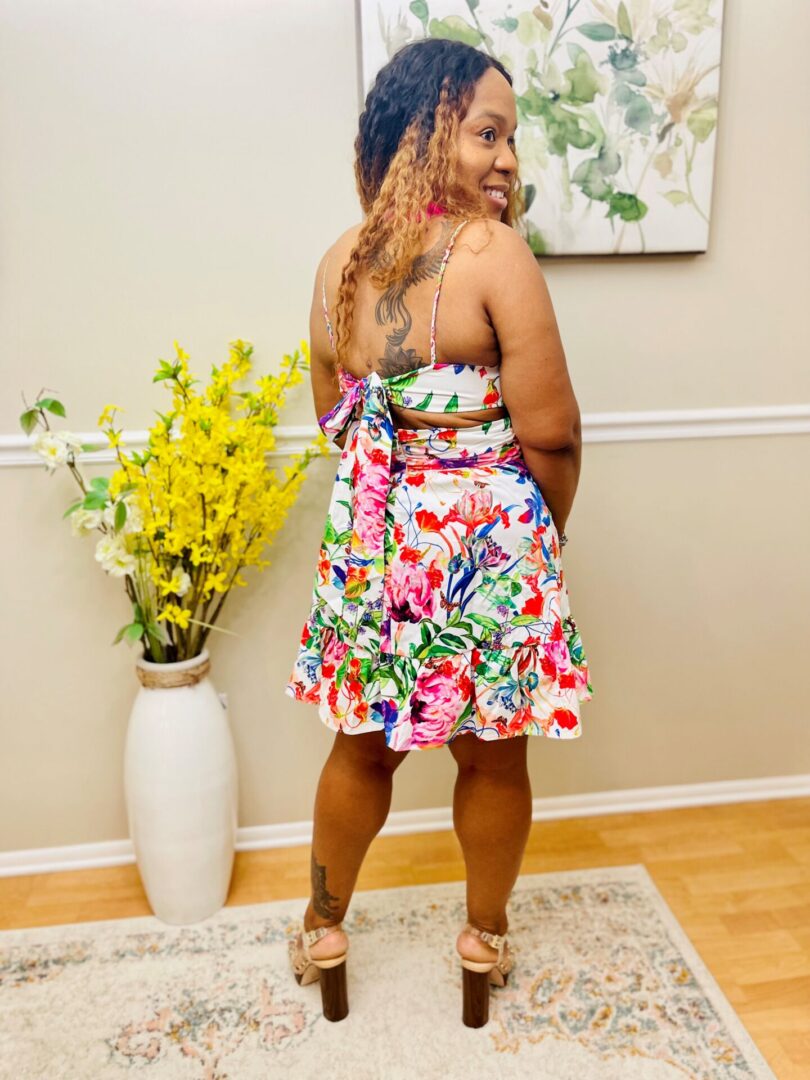 Florence Tropic Floral Dress