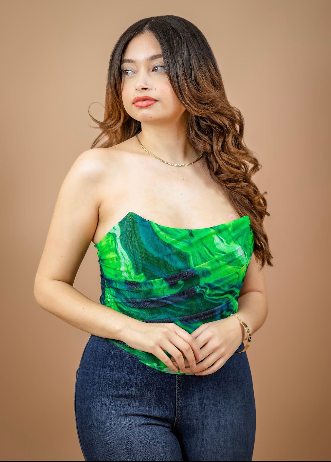 Jerlyn Printed Tube Top