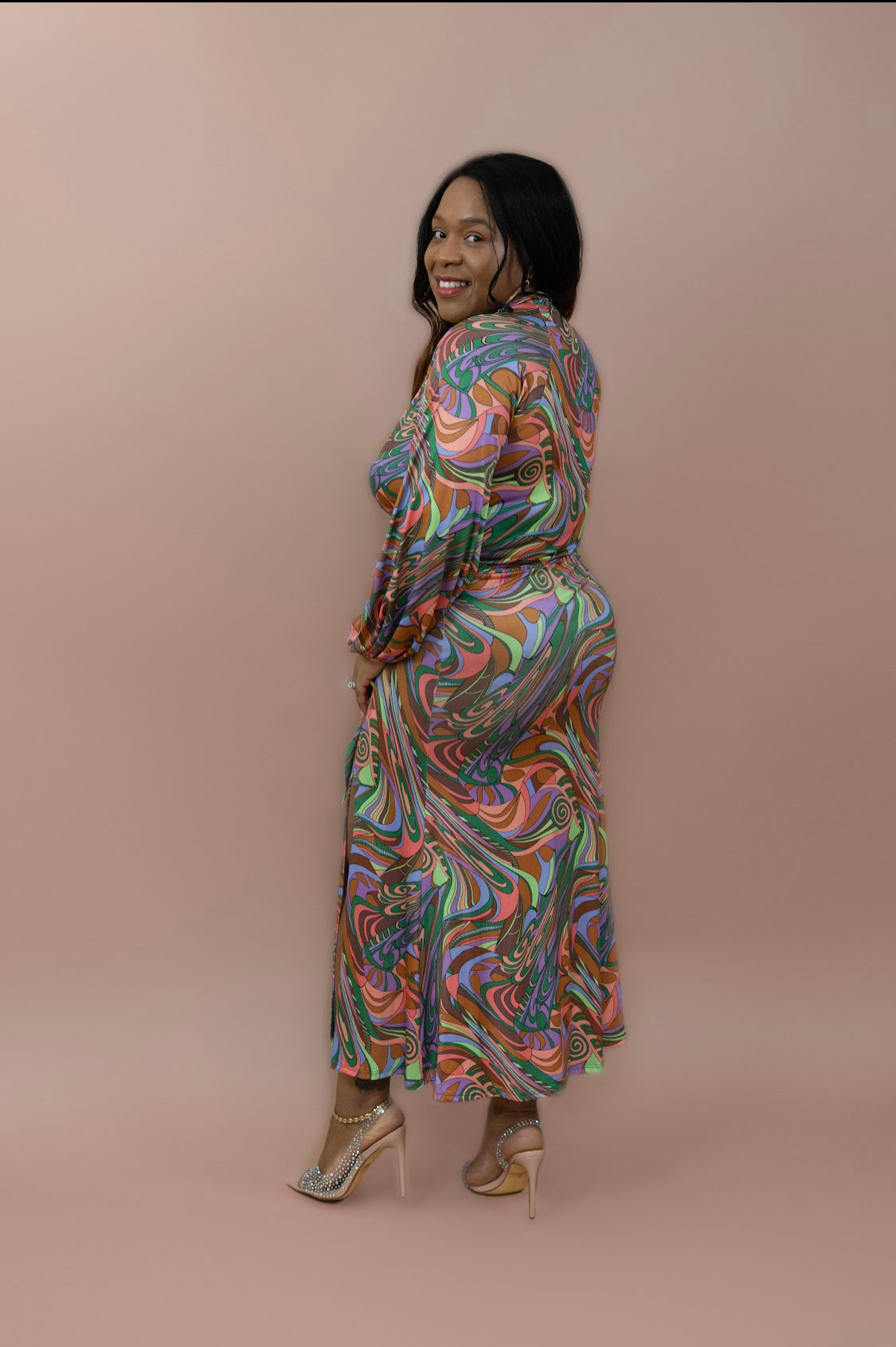Bestie Multi Print Skirt Set