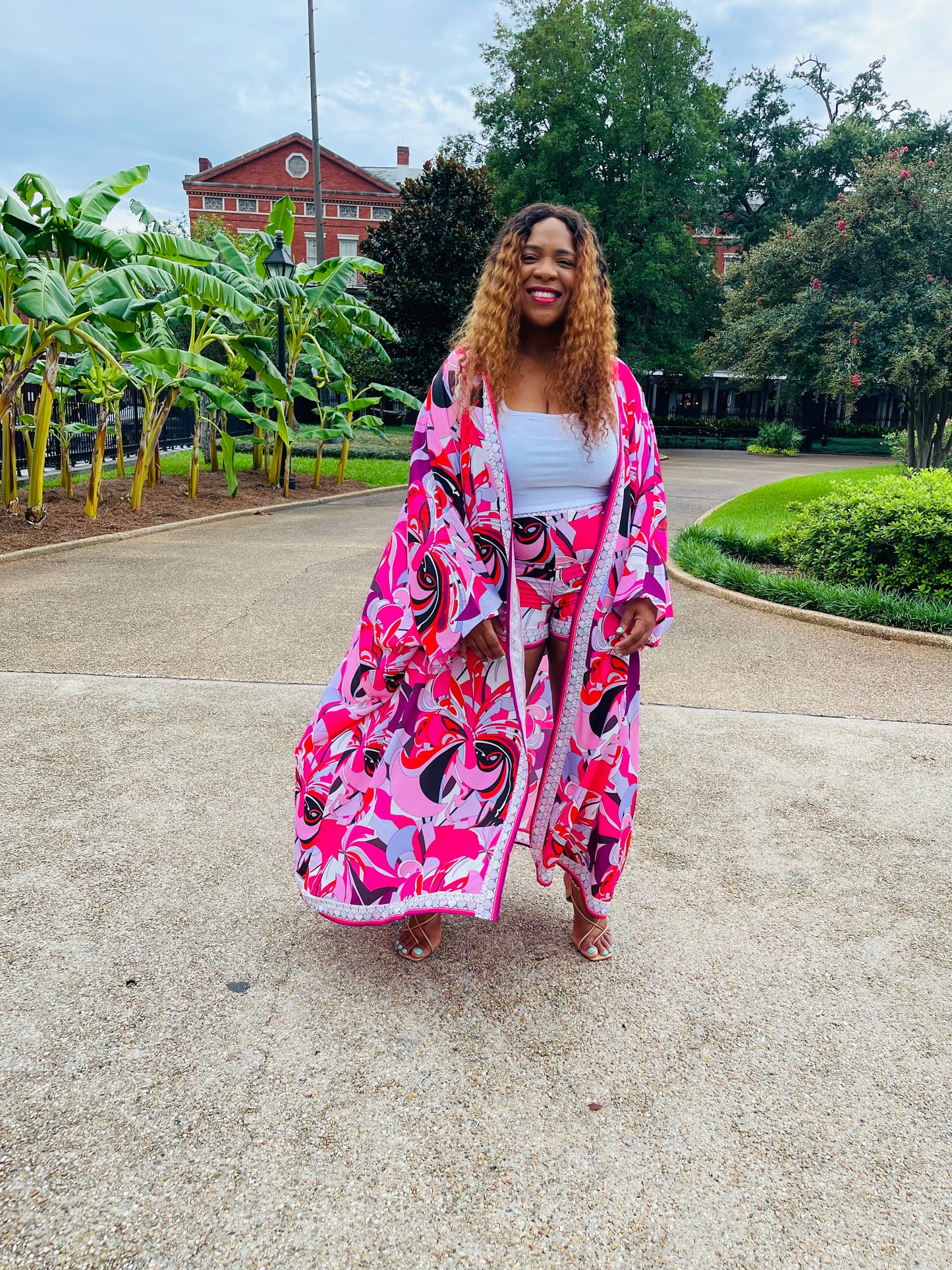 Nola Kimono Short Pant Set