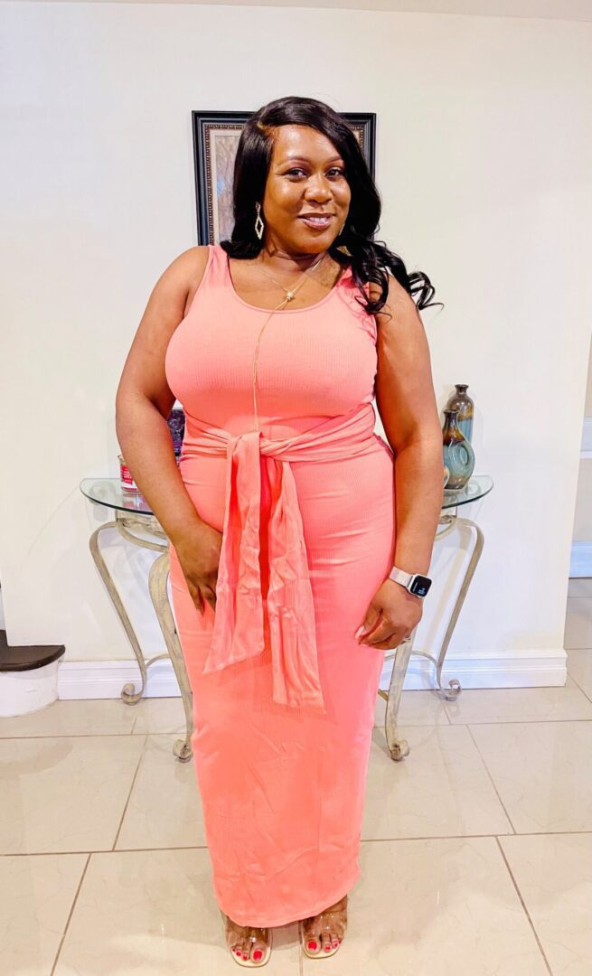 Nessa Sleeveless Front Tie Dress