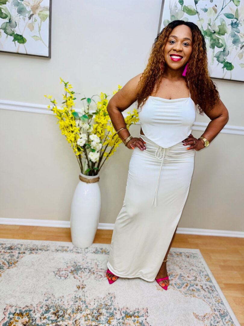 Roxanne Ice Tropical Skirt Set