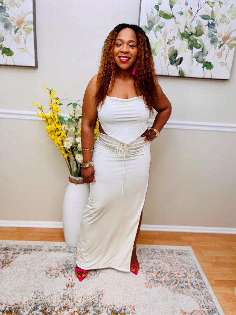Roxanne Ice Tropical Skirt Set
