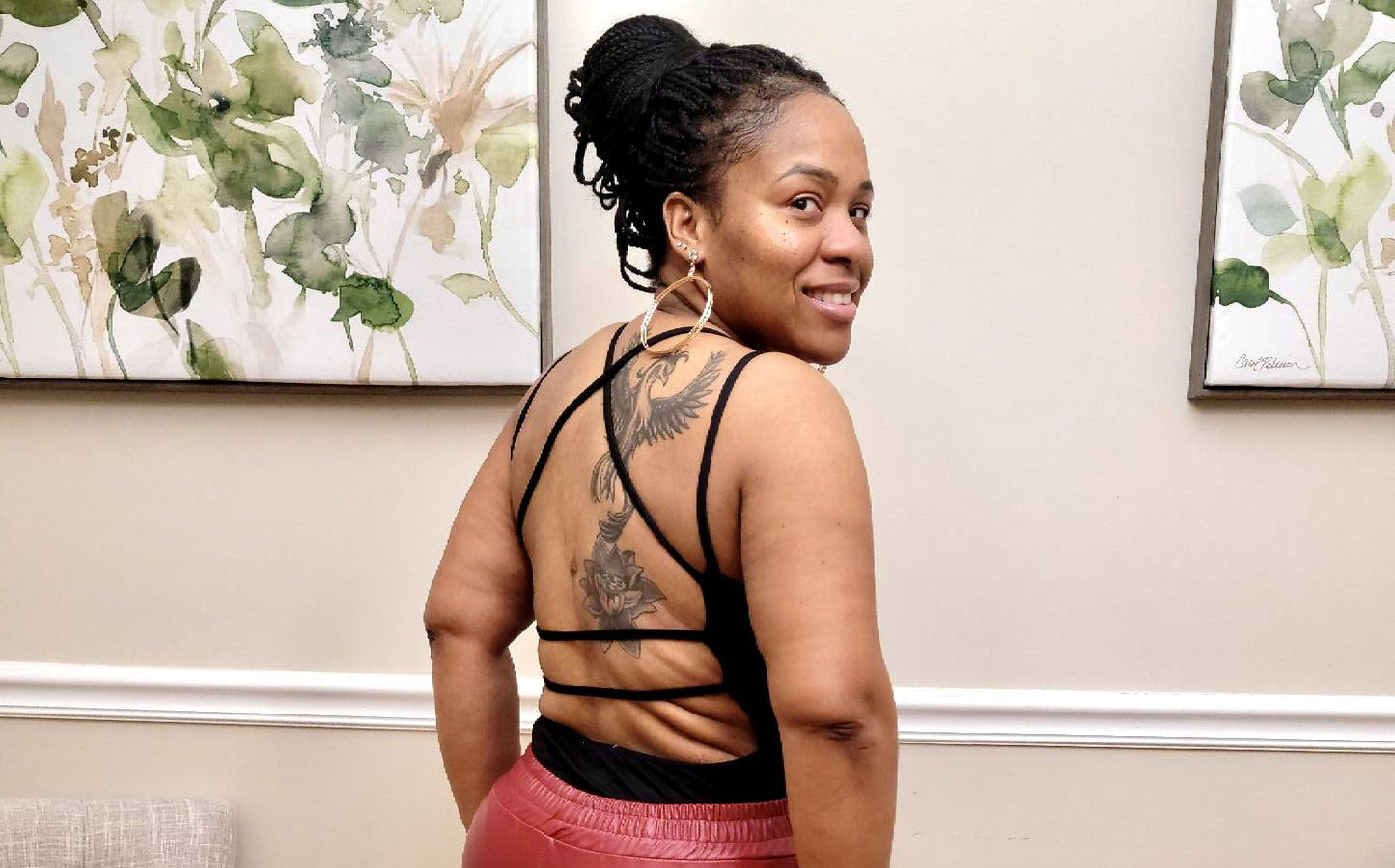 Cross My Heart Crisscross Back Bodysuit