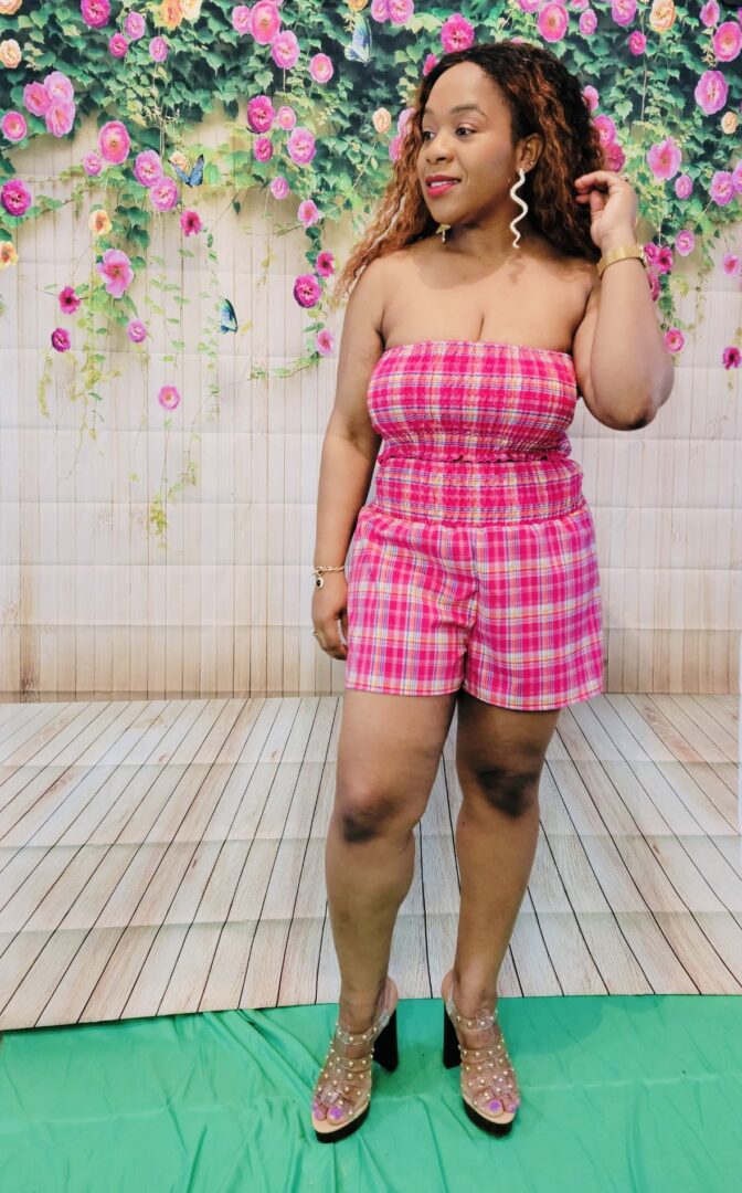 Delma Tube Top Short Pant Set