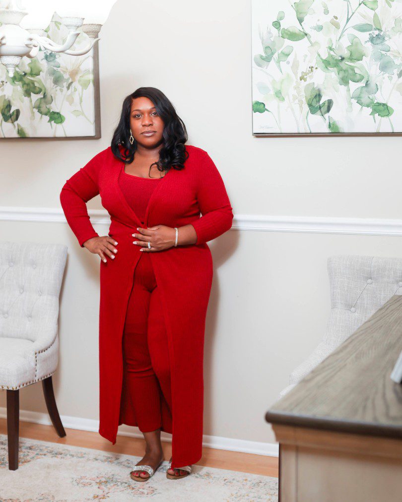 Electra Three Piece Cardigan Pants & Crop Top Set