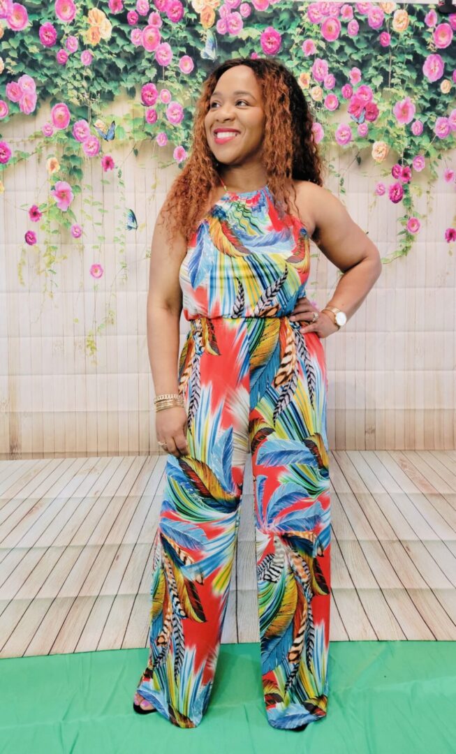 Lyn Printed Jumpsuit