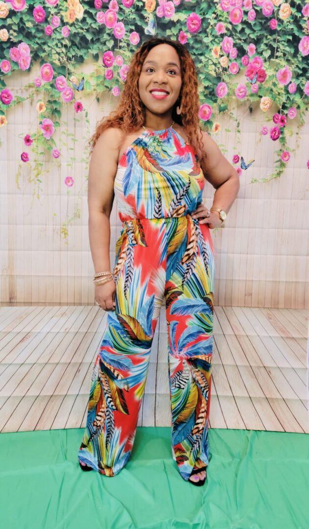 Lyn Printed Jumpsuit
