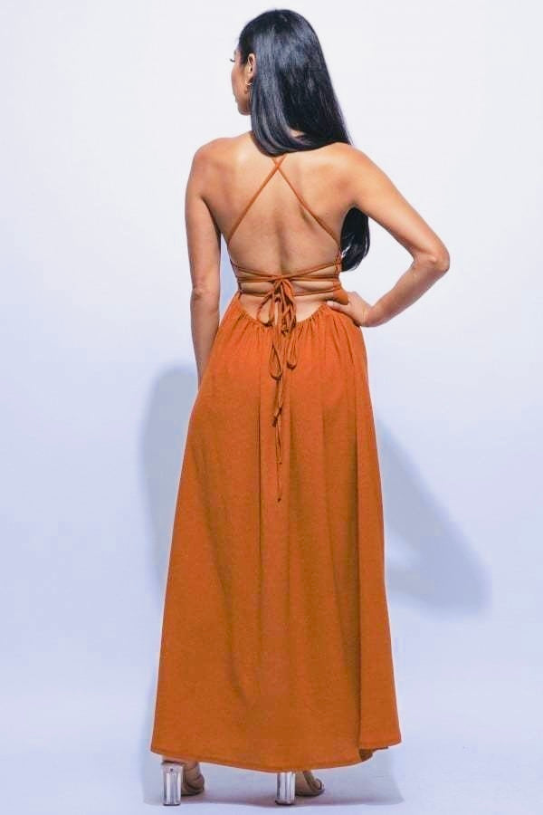 Espresso Please Maxi Dress