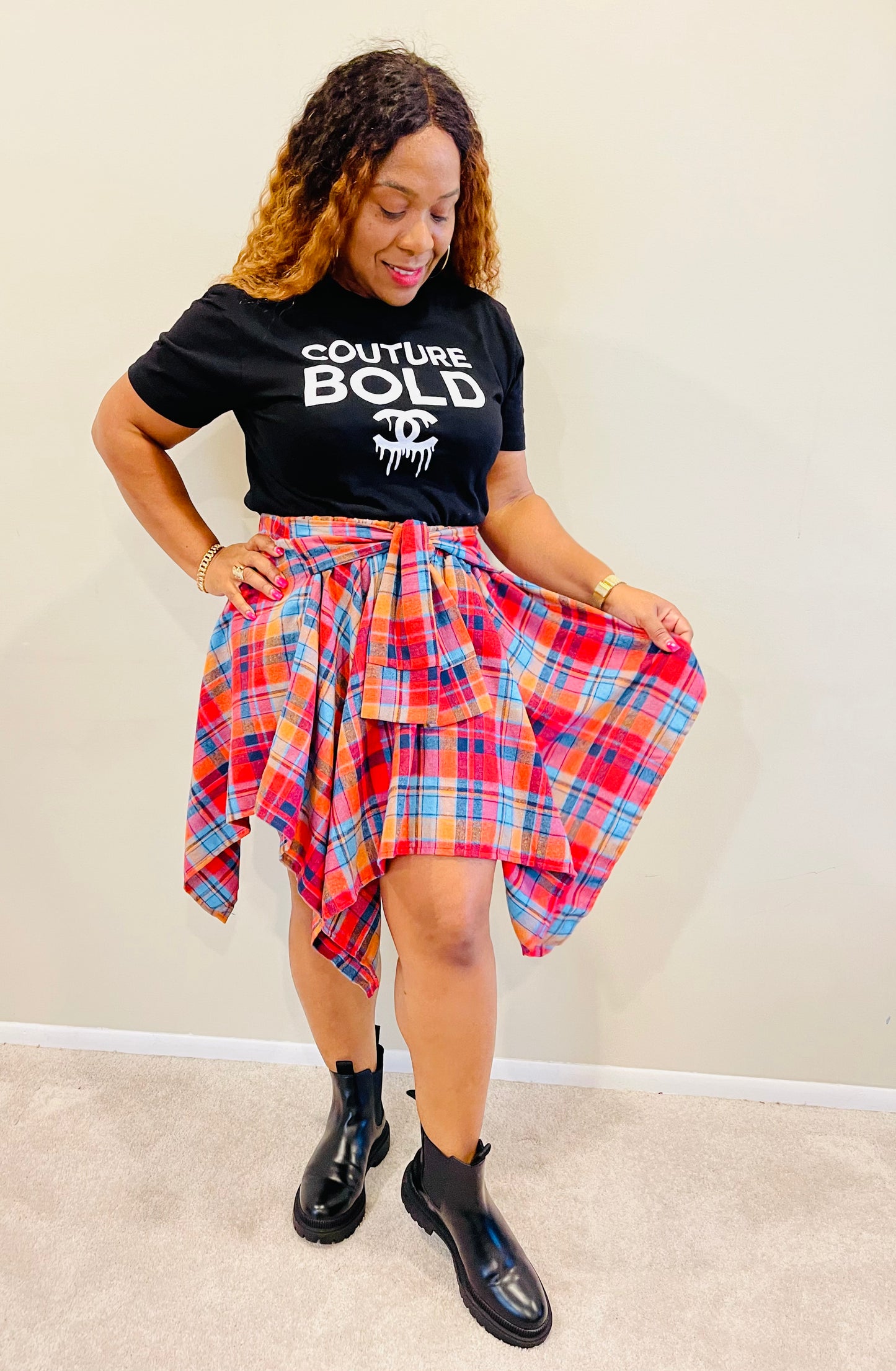 Belle Plaid Skirt