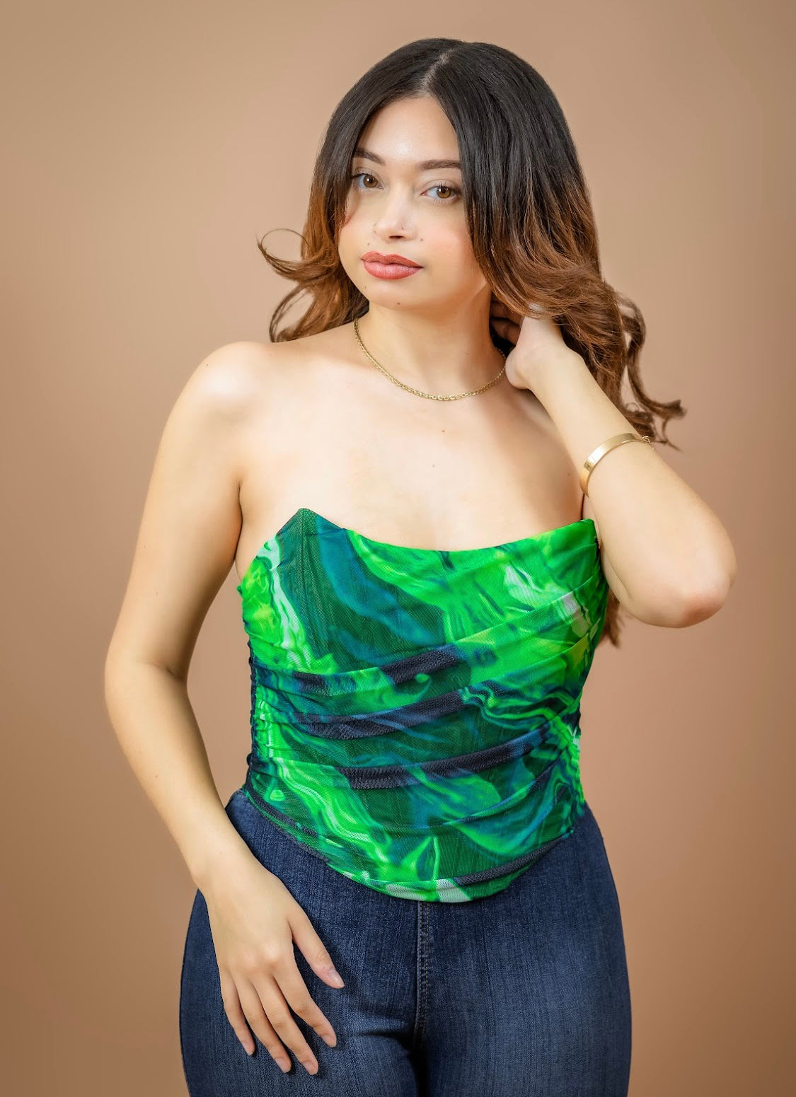 Jerlyn Printed Tube Top